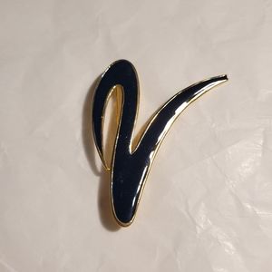 M. Jent Modern Abstract Brooch